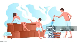 桑拿浴的N个神奇益处：驱寒祛湿，重焕活力！ 海报